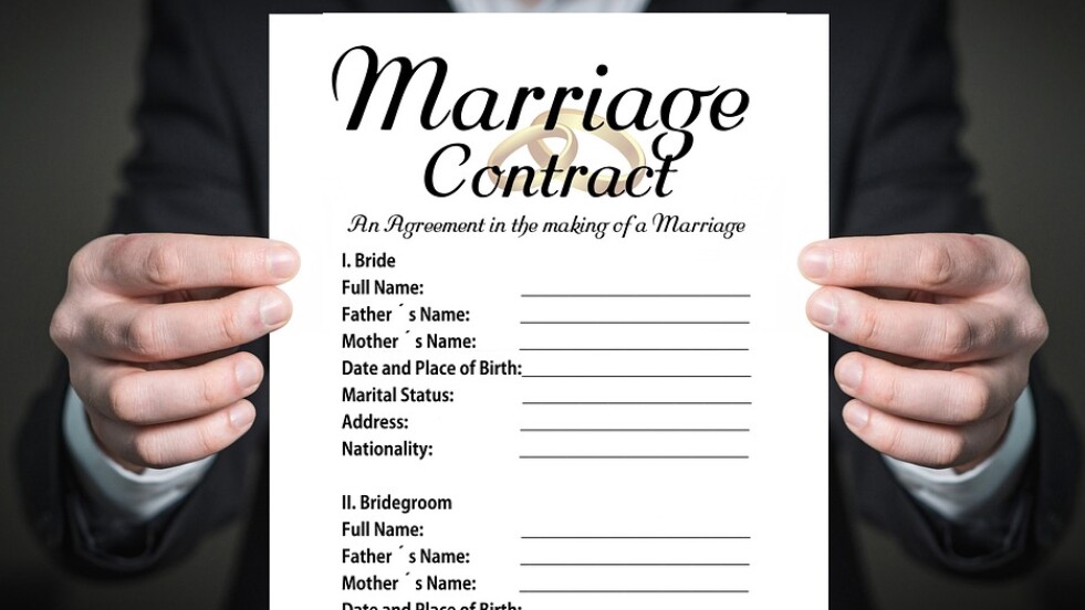 Notaire contrat de mariage : modèle de contrat à télécharger en PDF